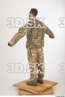 Soldier in American Army Military Uniform 0049